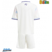 Aston Villa Tredjedraktsett Barn 2025-26 Kortermet (+ Korte bukser)